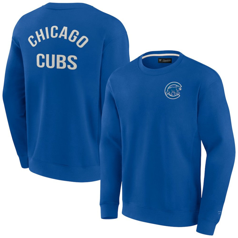 Chicago Cubs Fanatics Unisex Super Soft Pullover Crew Sweatshirt | MLB On Sale