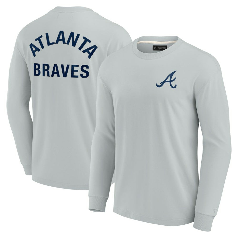 Atlanta Braves Fanatics Unisex Elements Super Soft Long Sleeve T-Shirt | MLB Sale