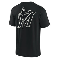 Miami Marlins Fanatics Unisex Elements Super Soft Short Sleeve T-Shirt | MLB New