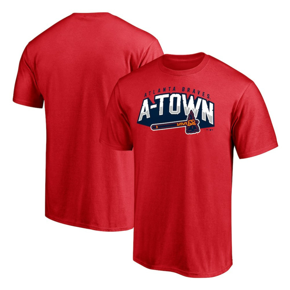 Atlanta Braves Hometown Collection Paint The Black T-Shirt | MLB New