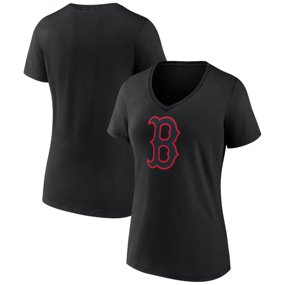 Boston Red Sox Women's Rough Diamond V-Neck T-Shirt | MLB For sale