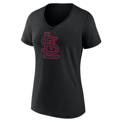 St. Louis Cardinals Women's Rough Diamond V-Neck T-Shirt | MLB Shop