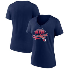 Cleveland Guardians Women's One Champion V-Neck T-Shirt | MLB On Sale