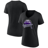 Colorado Rockies Women's One Champion V-Neck T-Shirt | MLB Outlet