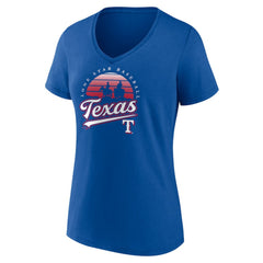 Texas Rangers Women's One Champion V-Neck T-Shirt | MLB Online