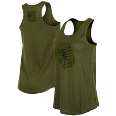 Chicago White Sox New Era Women's 2023 Armed Forces Day Racerback Tank Top | MLB On Sale