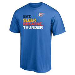Oklahoma City Thunder Push Ahead T-Shirt For Sale