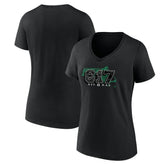 Boston Celtics Women's Core Hometown Launch V-Neck T-Shirt Outlet