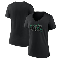 Boston Celtics Women's Core Hometown Launch V-Neck T-Shirt Outlet