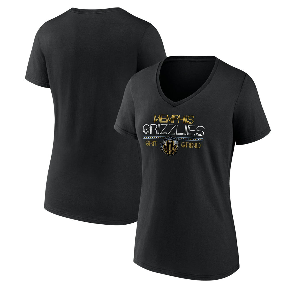 Memphis Grizzlies Women's Core Hometown Launch V-Neck T-Shirt On Sale