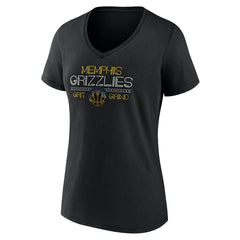 Memphis Grizzlies Women's Core Hometown Launch V-Neck T-Shirt On Sale