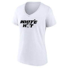 Miami Heat Women's Core Hometown Launch V-Neck T-Shirt Discount