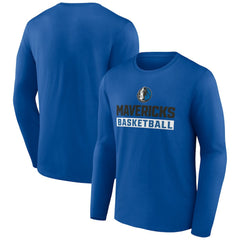 Dallas Mavericks Let's Go Long Sleeve T-Shirt sale On Sale