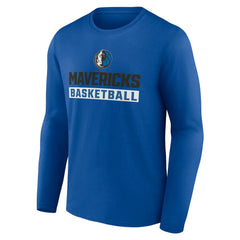 Dallas Mavericks Let's Go Long Sleeve T-Shirt sale On Sale
