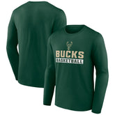 Milwaukee Bucks Let's Go Long Sleeve T-Shirt For Sale