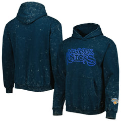 New York Knicks The Wild Collective Unisex Tonal Acid Wash Pullover Hoodie Online