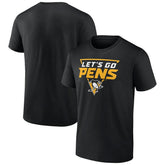 Pittsburgh Penguins Ice Cluster T-Shirt For Sale