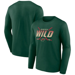 Minnesota Wild Team Covert Long Sleeve T-Shirt Sale