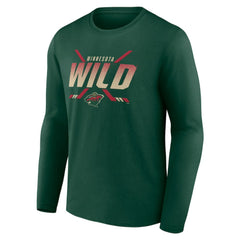 Minnesota Wild Team Covert Long Sleeve T-Shirt Sale