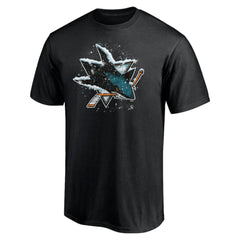 San Jose Sharks Snow Logo T-Shirt Outlet