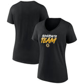 Boston Bruins Women's Active Edge V-Neck T-Shirt Outlet