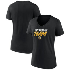 Boston Bruins Women's Active Edge V-Neck T-Shirt Outlet