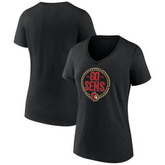Ottawa Senators Women's Active Edge V-Neck T-Shirt Outlet
