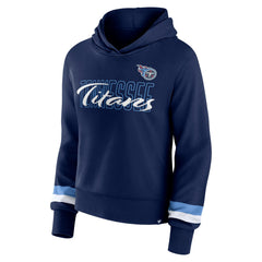 Tennessee Titans Fanatics Women's Over Under Pullover Hoodie