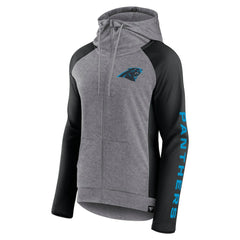 Carolina Panthers Fanatics Women's Blind Side Lightweight Full-Zip Hoodie