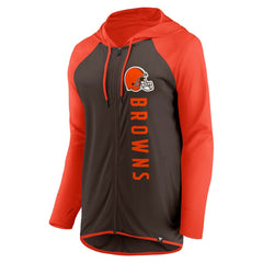 Cleveland Browns Fanatics Women's Forever Fan Full-Zip Hoodie