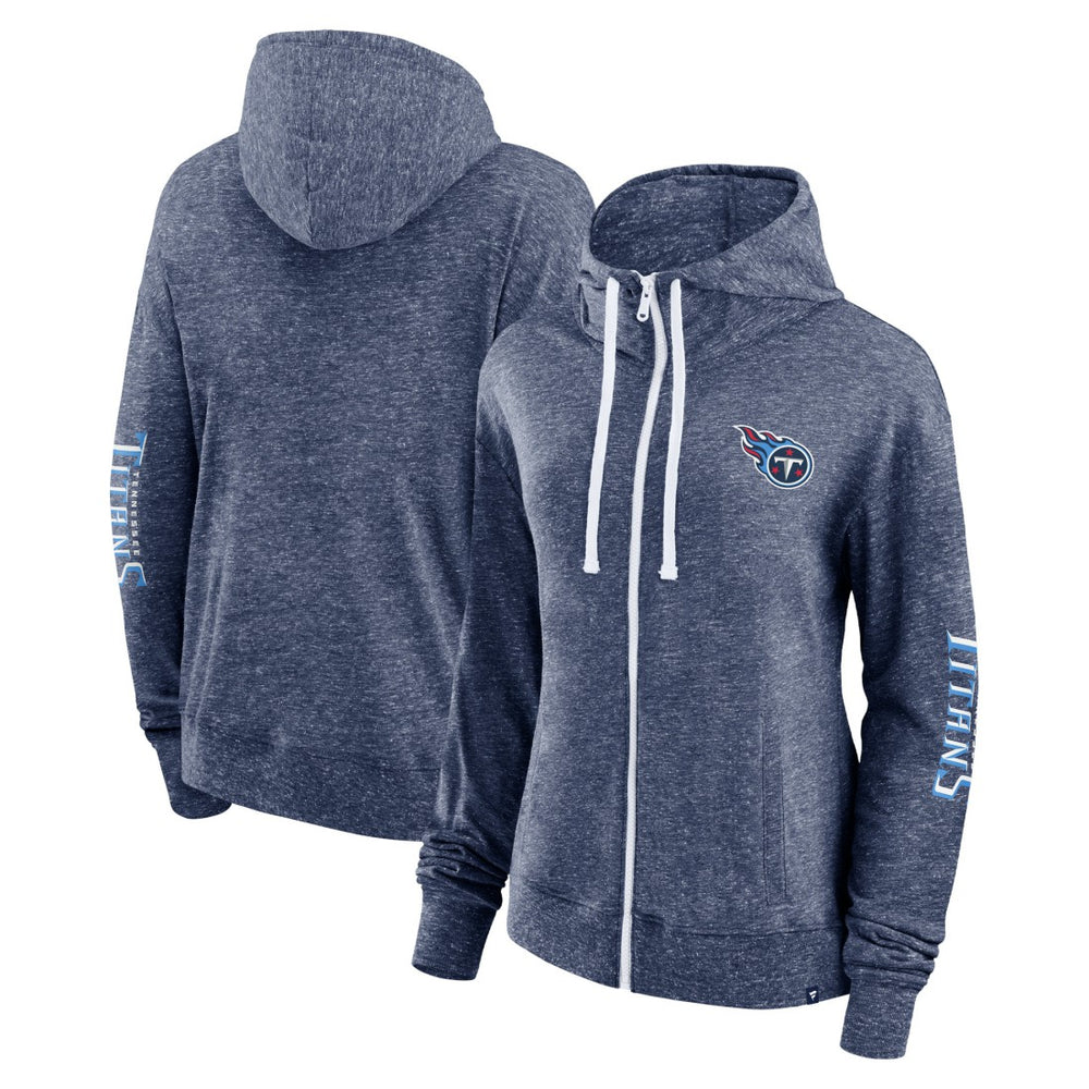 Tennessee Titans Fanatics Women's Opening Coin Flip Lightweight Full-Zip Hoodie