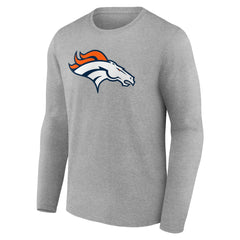 Denver Broncos Primary Team Logo Long Sleeve T-Shirt