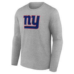 New York Giants Primary Team Logo Long Sleeve T-Shirt