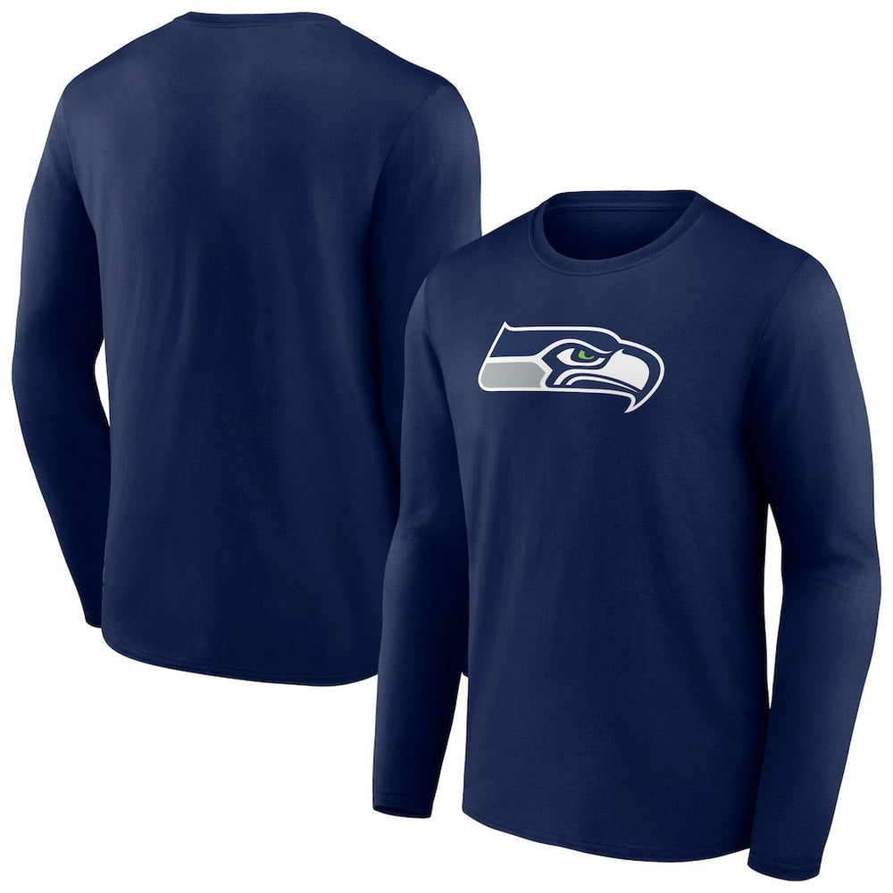 Seattle Seahawks Primary Team Logo Long Sleeve T-Shirt