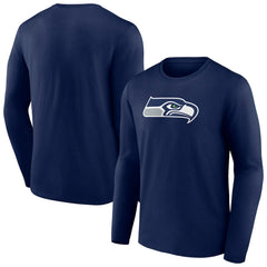 Seattle Seahawks Primary Team Logo Long Sleeve T-Shirt