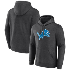 Detroit Lions Primary Team Logo Fitted Pullover Hoodie