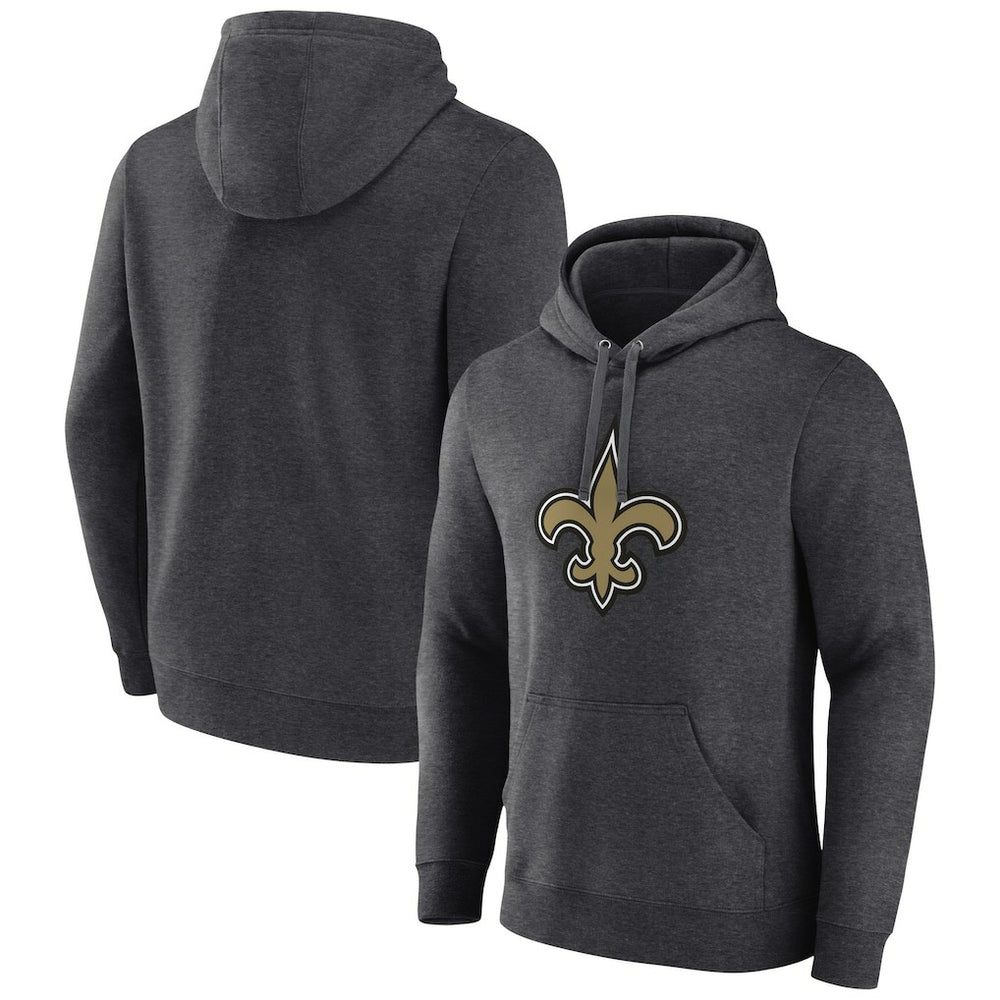 New Orleans Saints Primary Team Logo Fitted Pullover Hoodie