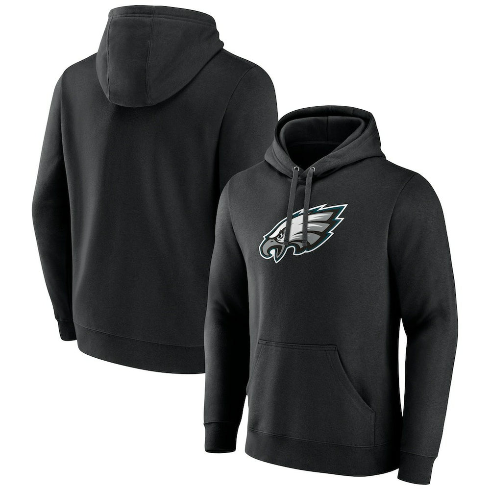 Philadelphia Eagles Primary Team Logo Fitted Pullover Hoodie