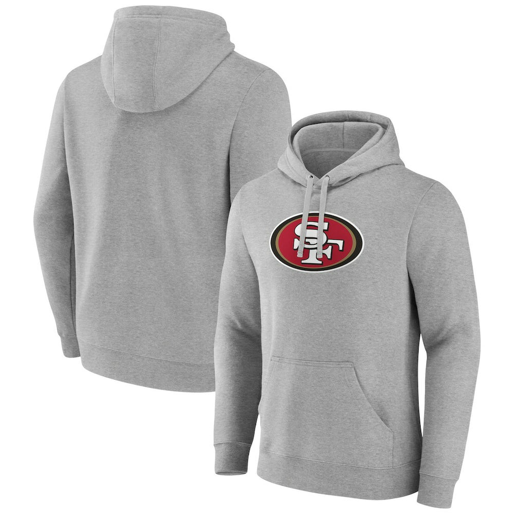 San Francisco 49ers Primary Team Logo Fitted Pullover Hoodie