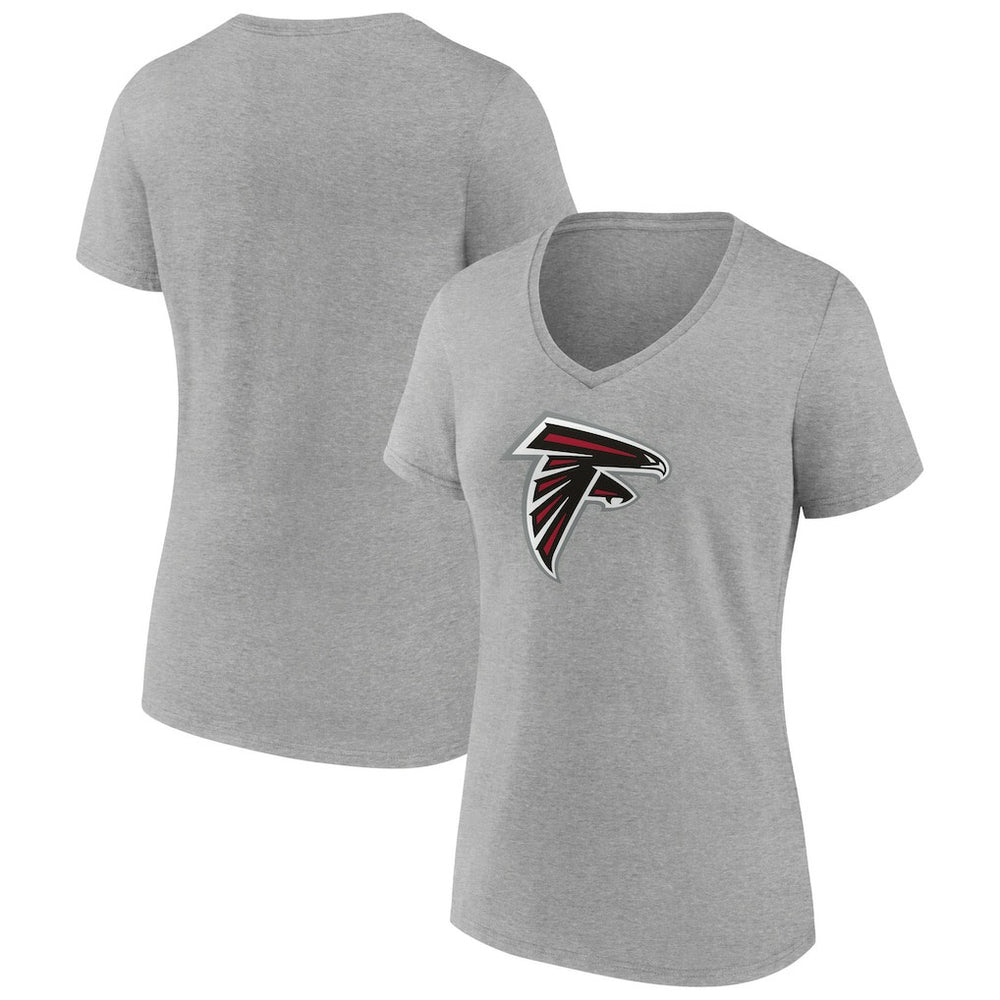 Atlanta Falcons Women's Primary Team Logo V-Neck T-Shirt