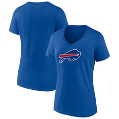Buffalo Bills Women's Primary Team Logo V-Neck T-Shirt