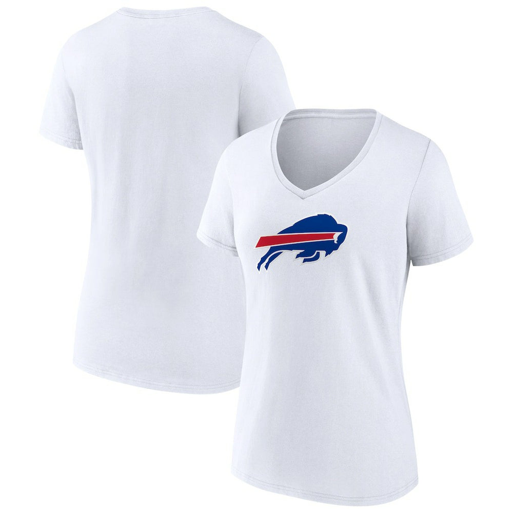 Buffalo Bills Women's Primary Team Logo V-Neck T-Shirt
