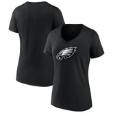 Philadelphia Eagles Women's Primary Team Logo V-Neck T-Shirt