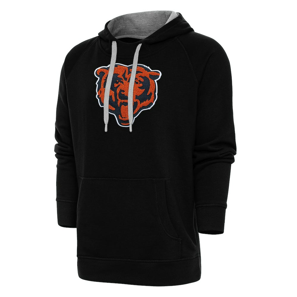Chicago Bears Antigua Victory Chenille Pullover Hoodie