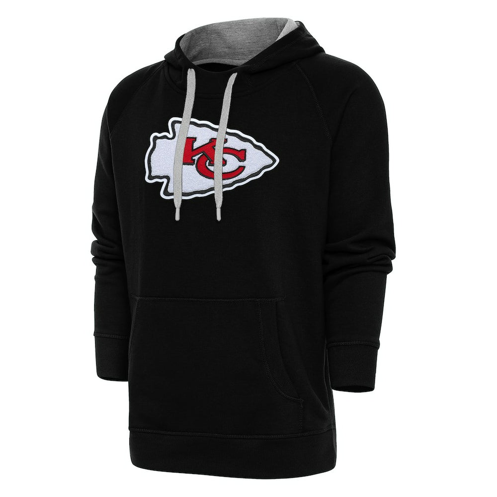 Kansas City Chiefs Antigua Victory Chenille Pullover Hoodie