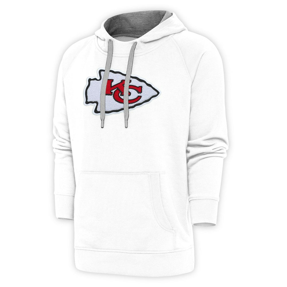 Kansas City Chiefs Antigua Victory Chenille Pullover Hoodie