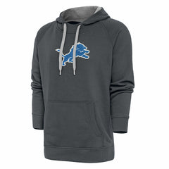 Detroit Lions Antigua Victory Chenille Pullover Hoodie