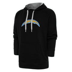Los Angeles Chargers Antigua Victory Chenille Pullover Hoodie