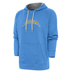 Los Angeles Chargers Antigua Victory Chenille Pullover Hoodie