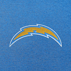 Los Angeles Chargers Antigua Victory Chenille Pullover Hoodie